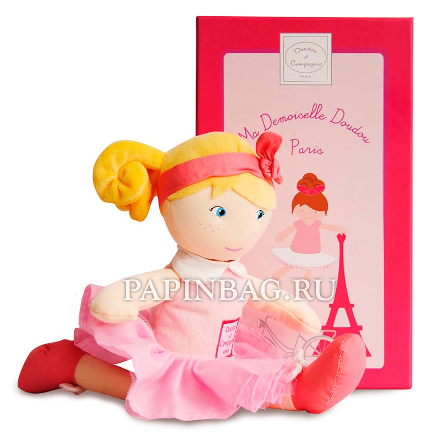 Кукла мягкая "Louise" в подарочной коробке