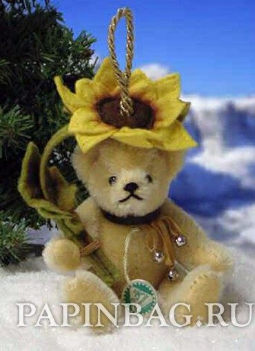Коллекционный мишка "Sunflower" (украшение для елки), 12 см, Limited Edition Коллекционный мишка "Sunflower" (украшение для елки), 12 см, Limited Edition